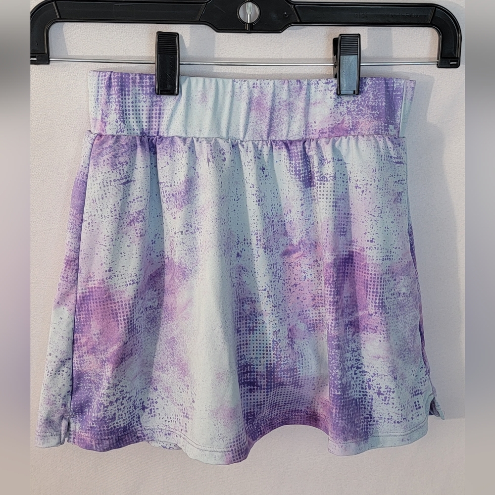 90 Degree By Reflex Purple and White Skirt/Skort L/12